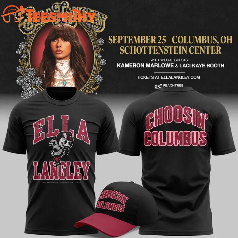 Exclusive Edition Ella Langley x Ohio State Buckeyes 2026 T Shirt