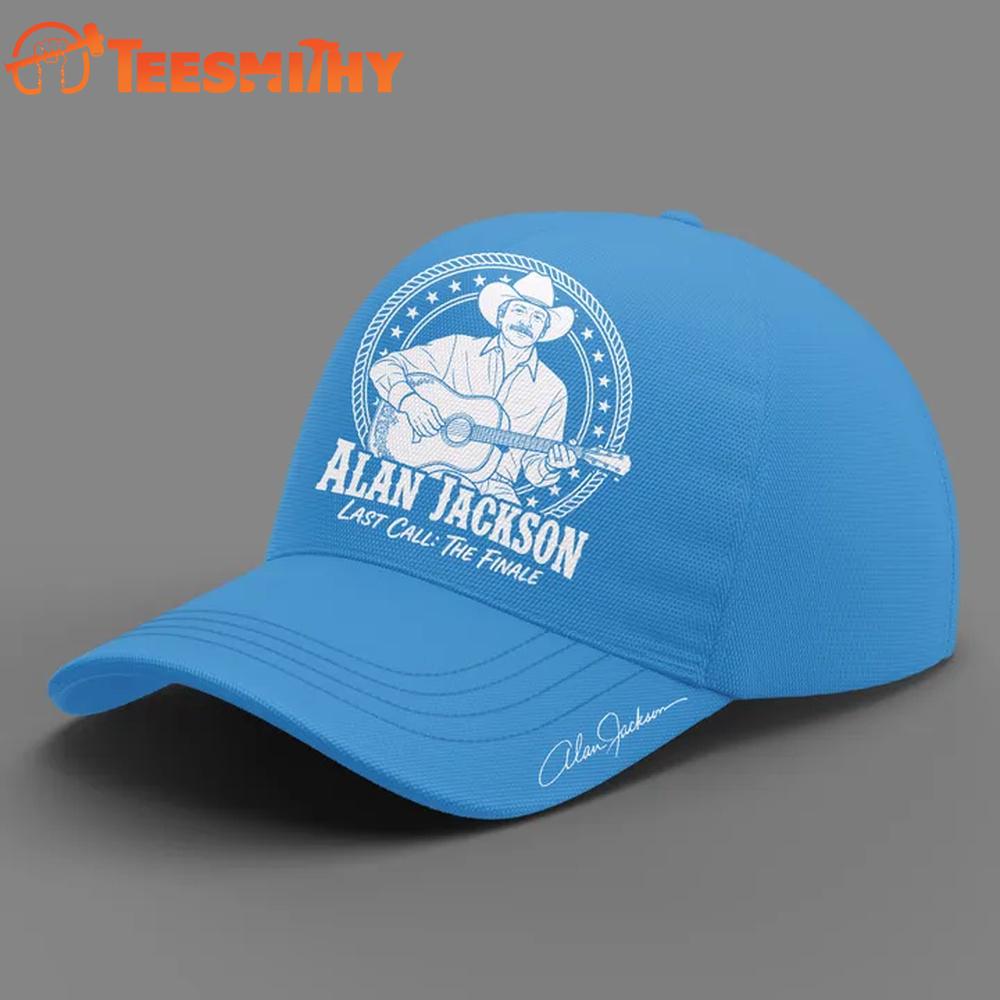 Exclusive Version Alan Jackson Last Call The Finale Signature 2026 Blue Cap
