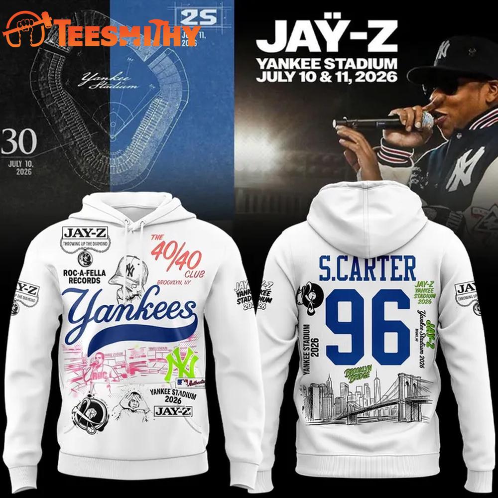 Exclusive Version JAY-Z x New York Yankees 2026 Hoodie