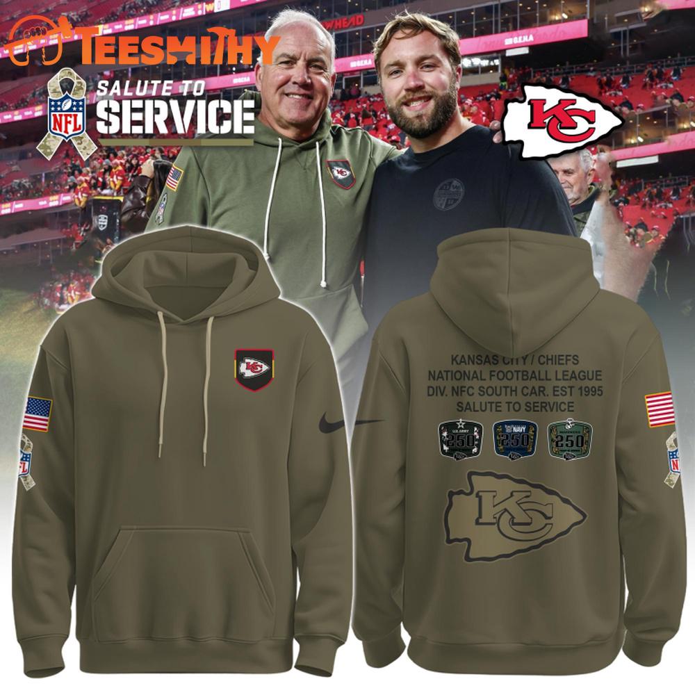 Exclusive Version Kansas City Chiefs 250th Salute to Service 2025 Hoodie Shirt Exclusive Version Kansas City Chiefs 250th Salute to Service 2025 Hoodie Shirt