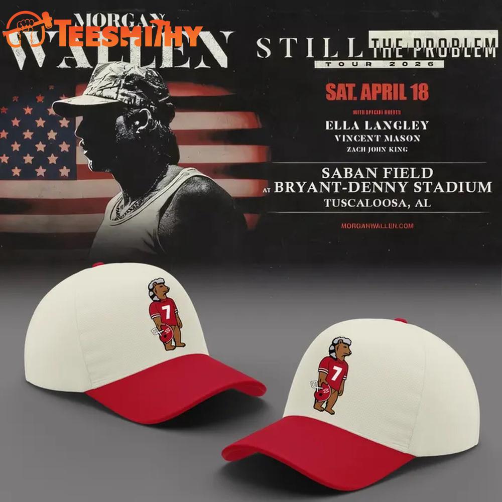 Exclusive Version Morgan Wallen x Alabama Crimson Tide 2026 Cap