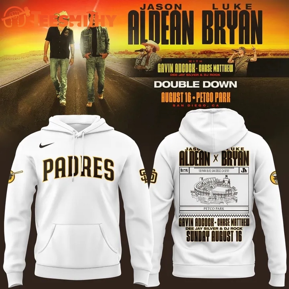 Exclusive Version San Diego Padres x Luke Bryan And Jason Aldean 2026 Hoodie