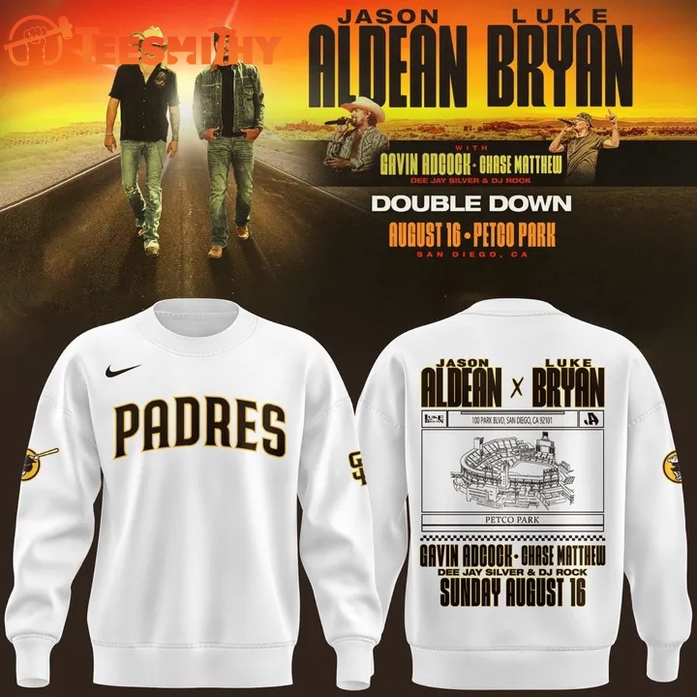 Exclusive Version San Diego Padres x Luke Bryan And Jason Aldean 2026 Sweatshirt