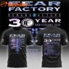 Fear Factory Demanu Facture 30 Year Anniversary Tour 2025 Hoodie