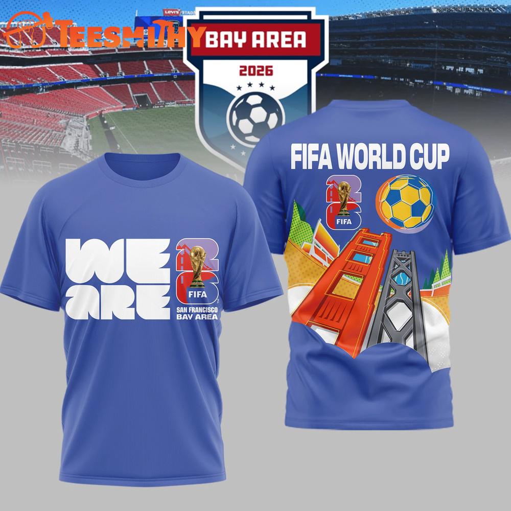 Fifa World Cup 2026 San Francisco Special New 3D Shirt