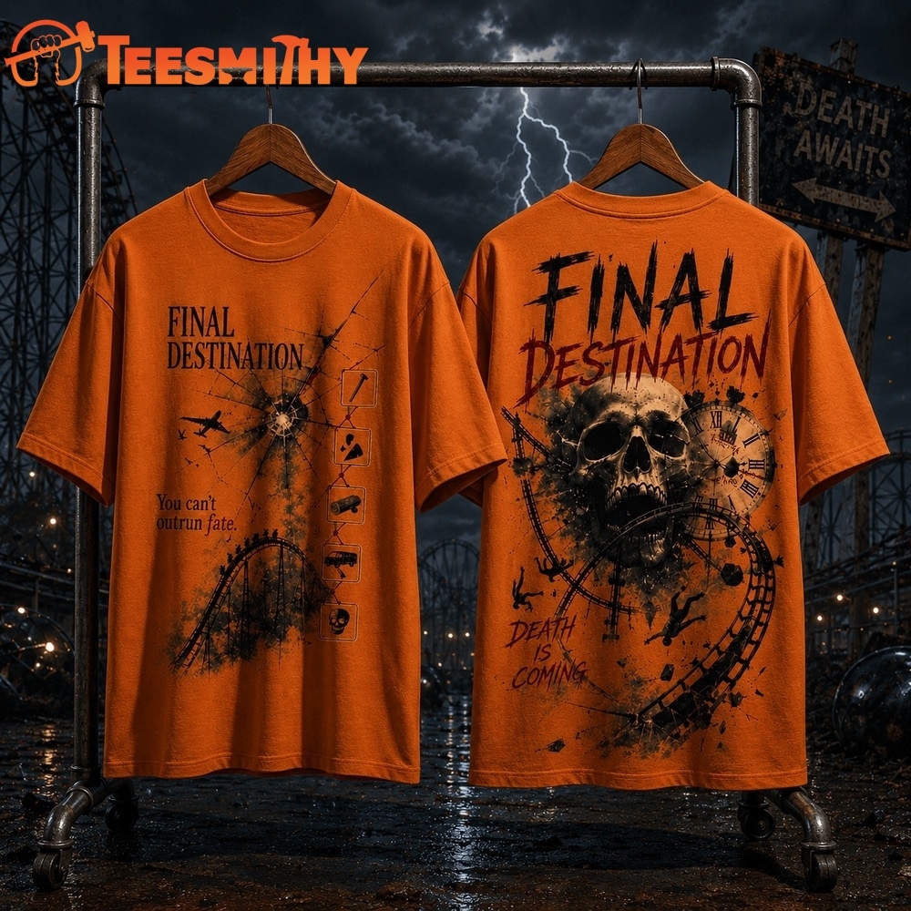 Final Destination Fate Awaits Halloween 3D Shirt 1 Final Destination Fate Awaits Halloween 3D Shirt