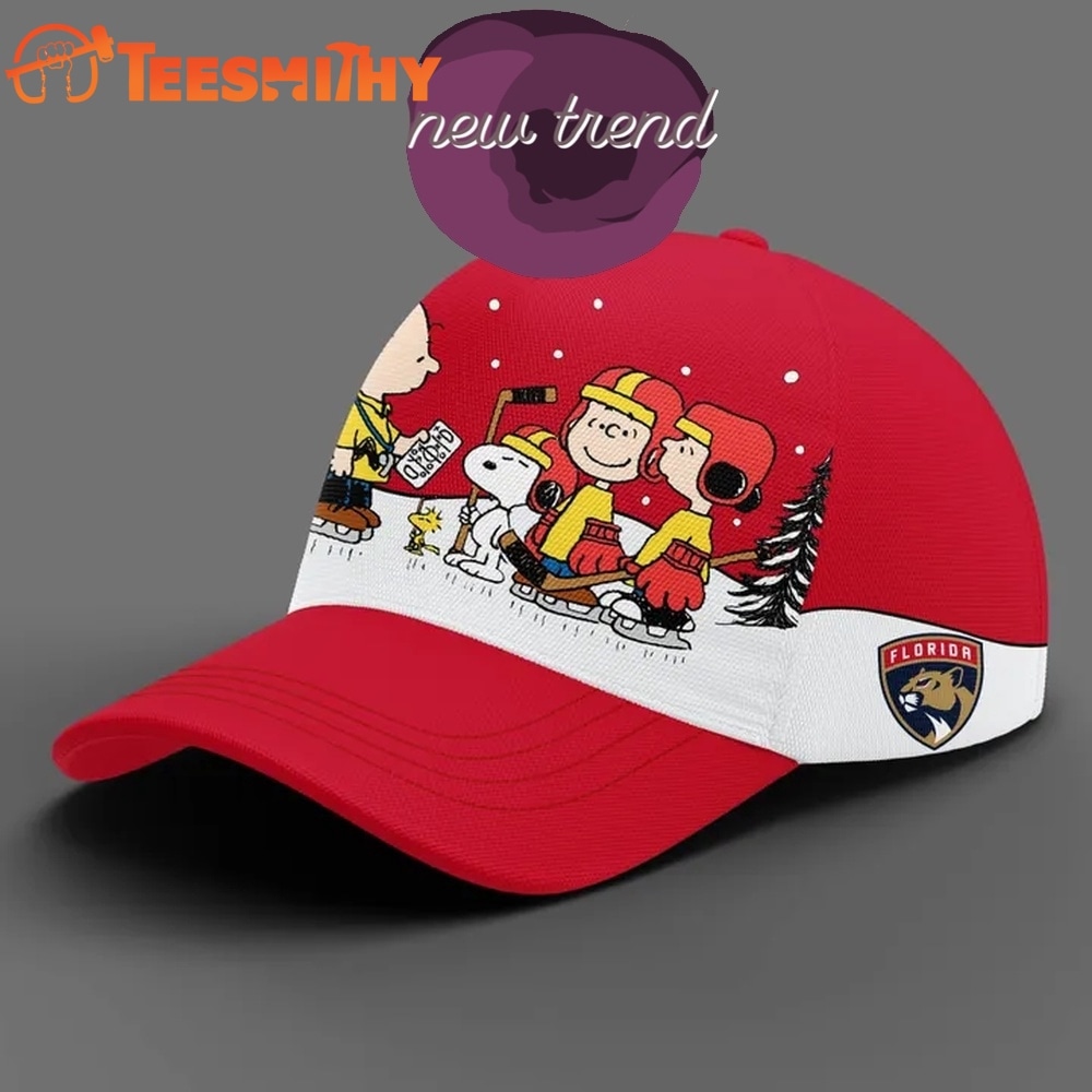 Florida Panthers x Peanuts Night 2026 Limited Edition Cap