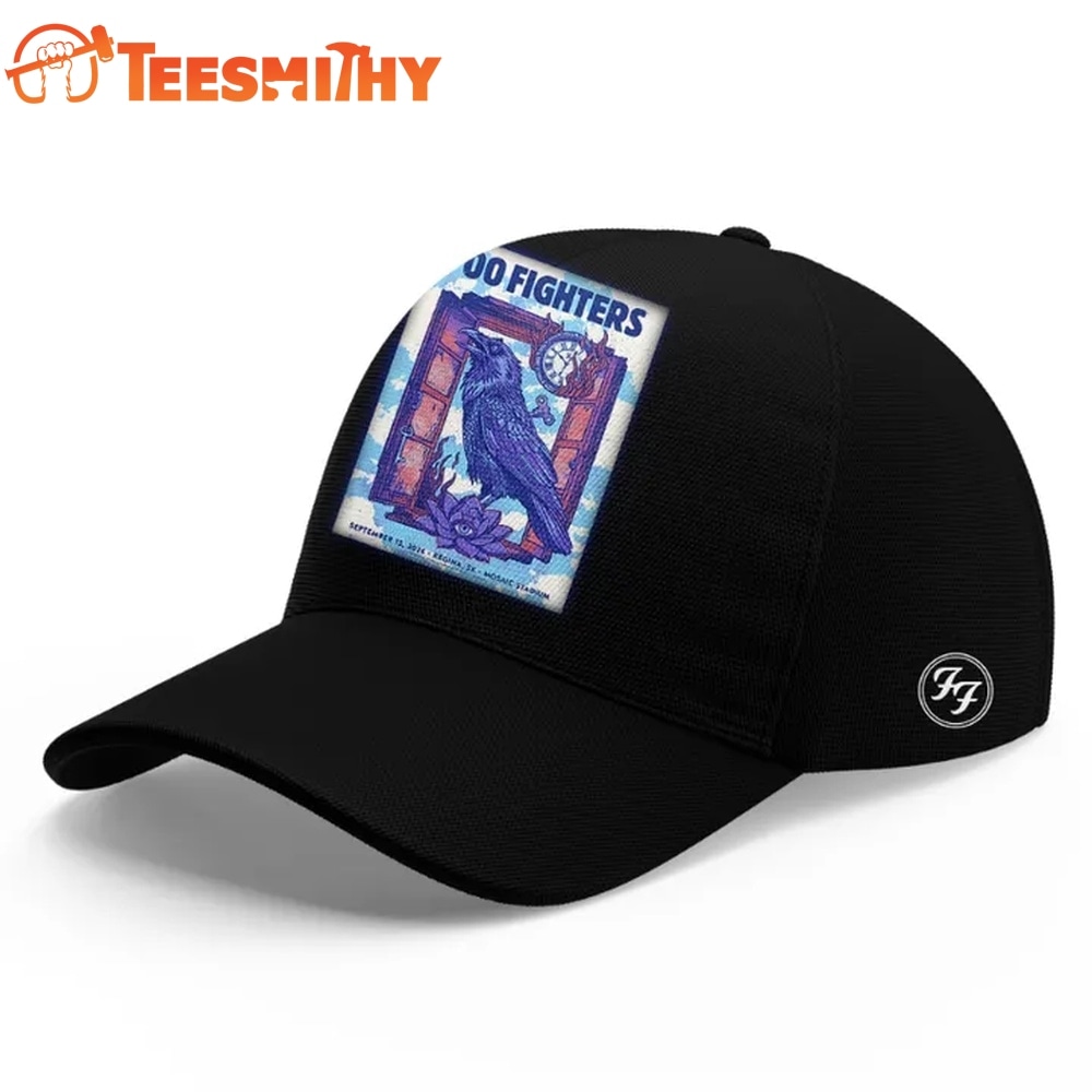 Foo Fighters Mosaic Stadium Regina 2026 Tour Classic Cap