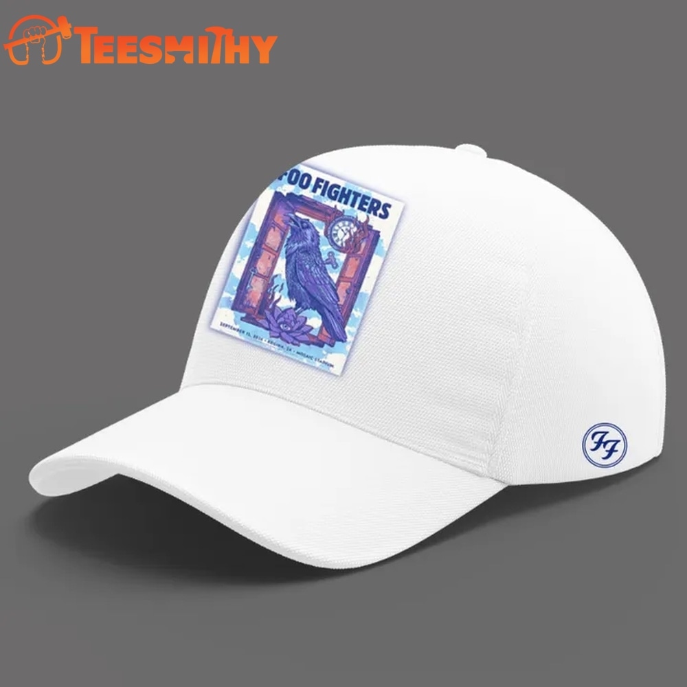 Foo Fighters Mosaic Stadium Regina 2026 Tour White Cap