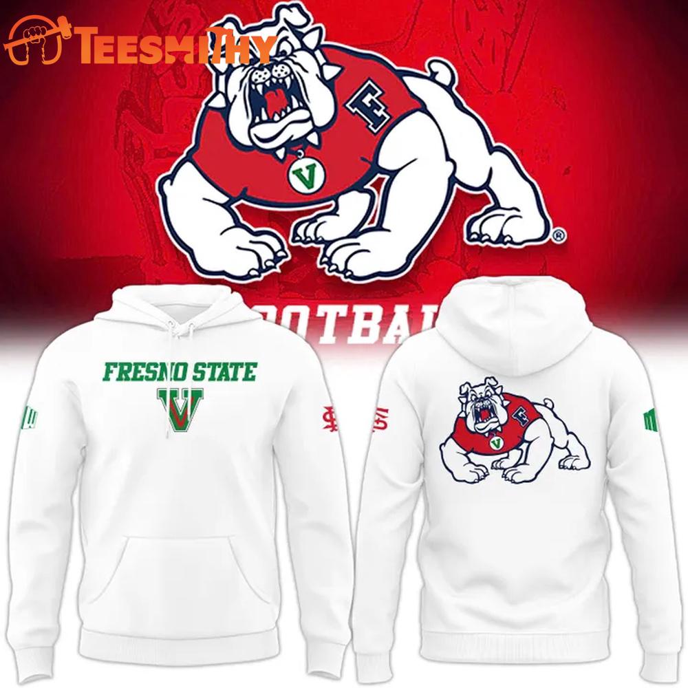 Fresno State Bulldogs Football 2025 New Uniform Hoodie