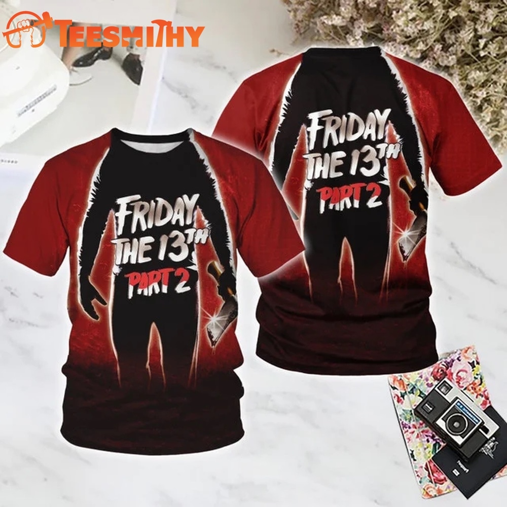Friday the 13th 1981 Halloween All Over Print T Shirt