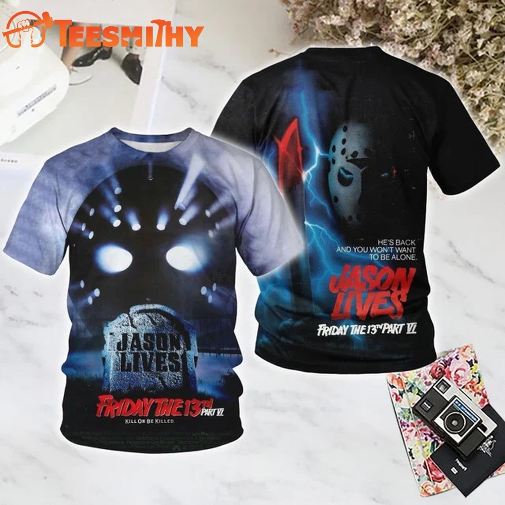 Friday the 13th 1988 Halloween All Over Print T Shirt