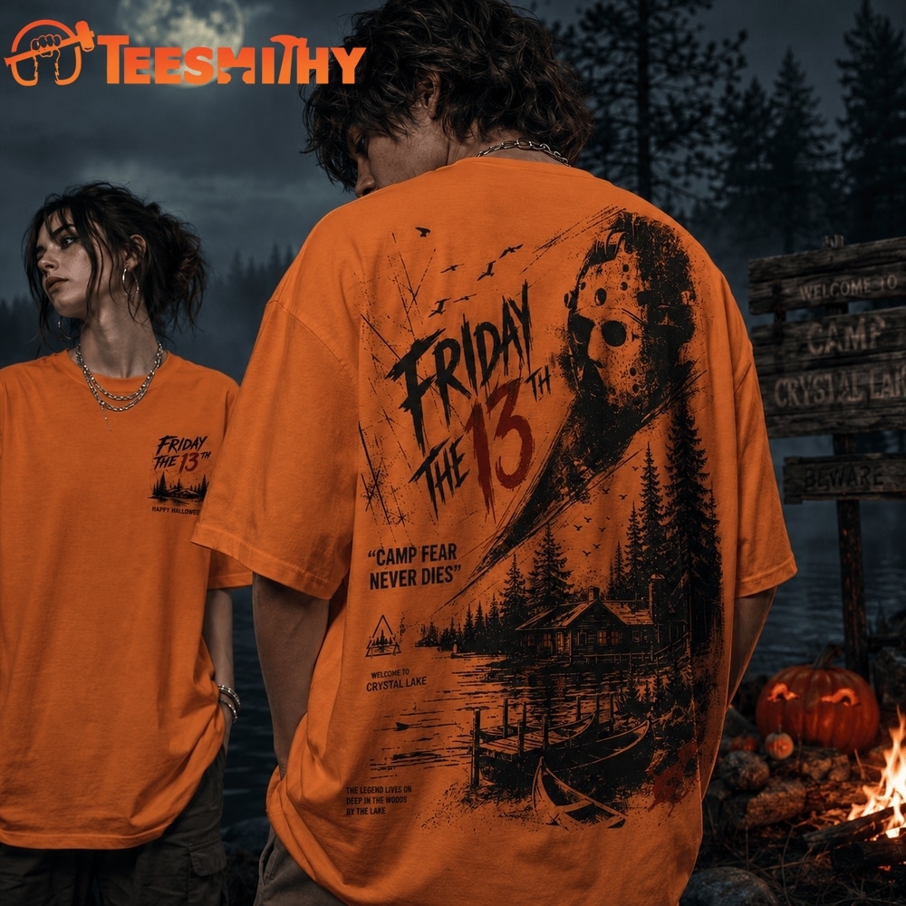 Friday the 13th Camp Fear Never Dies Halloween New Design 3D Shirt