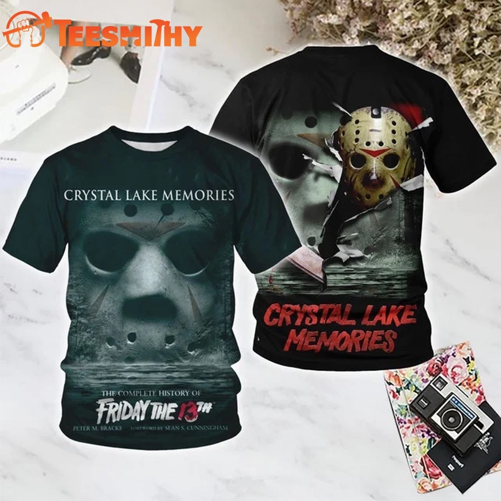 Friday the 13th Crystal Lake Memories Halloween All Over Print T Shirt