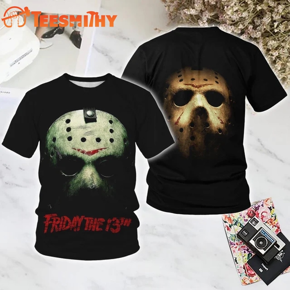Friday the 13th END Halloween All Over Print T Shirt