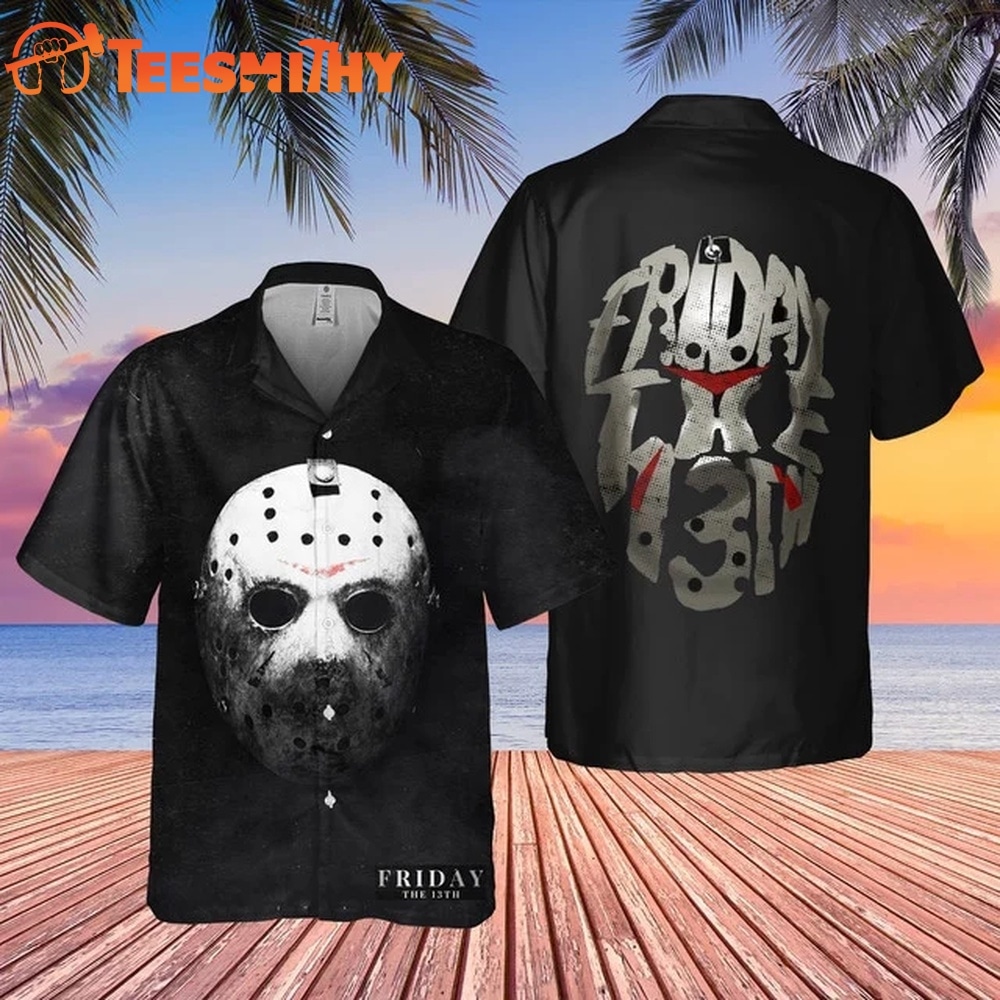 Friday the 13th Horror Icon Halloween Hawaiian Shirt