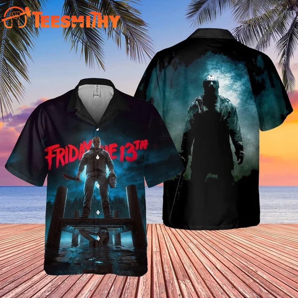 Friday the 13th Keep Quiet Halloween Hawaiian Shirt