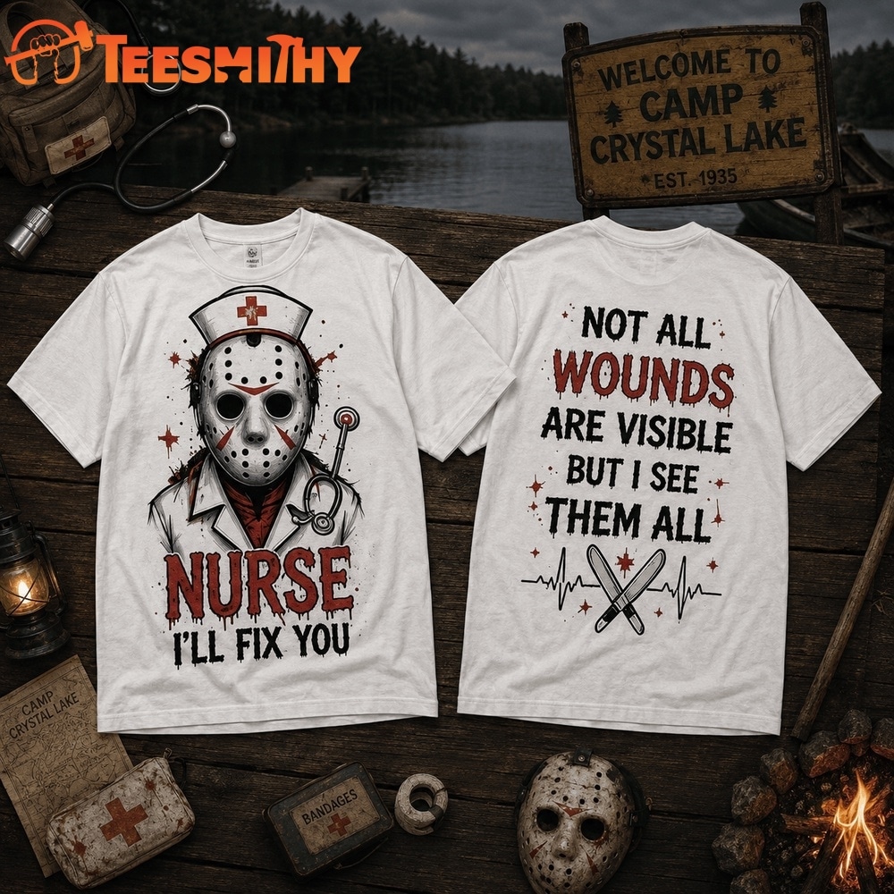 Friday the 13th Nurse I’ll Fix You Horror 3D Shirt