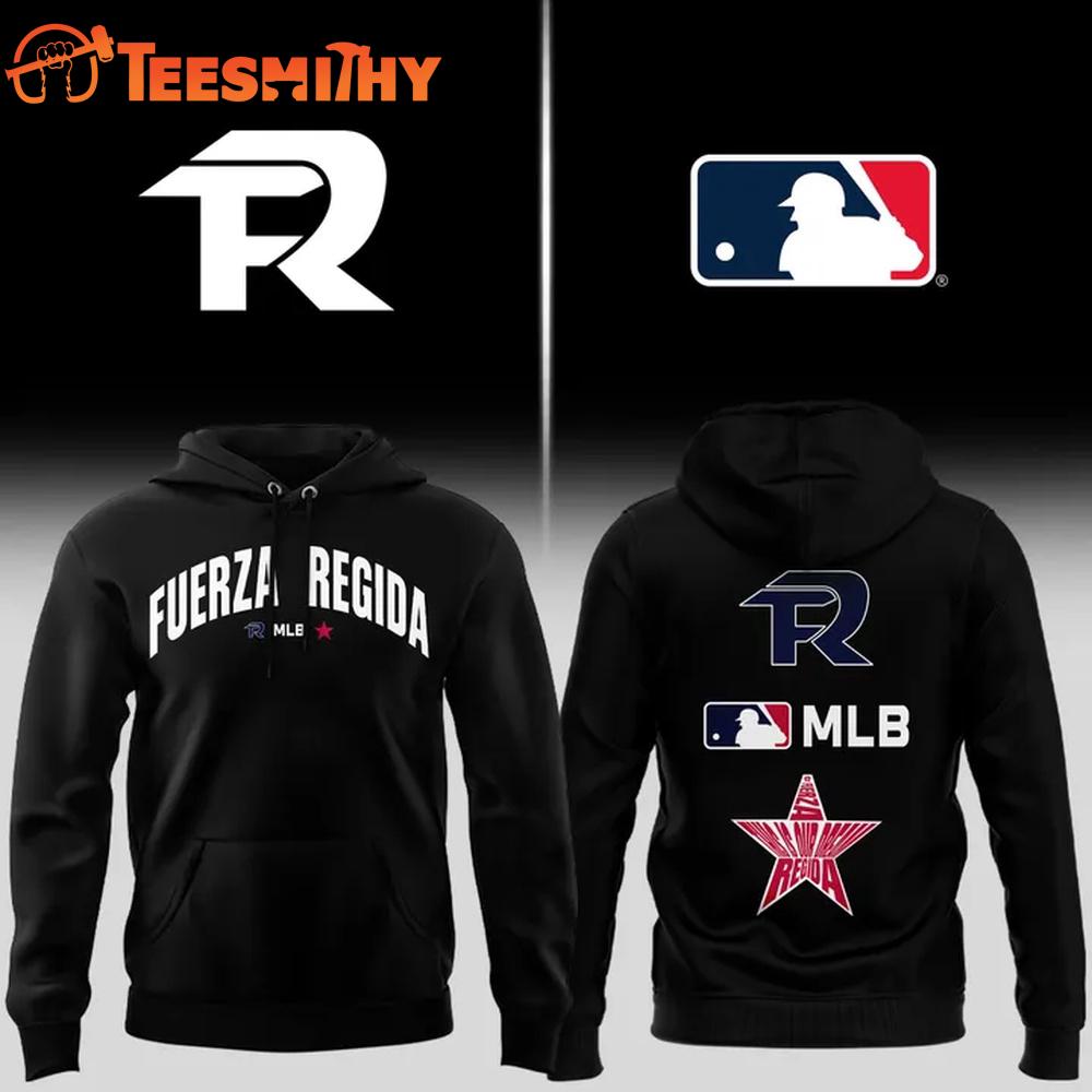 Fuerza Regida x MLB 2026 Limited Edition Black Hoodie