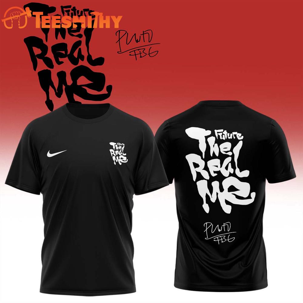 Future THE REAL ME Album Limited Edition Signature Black T Shirt
