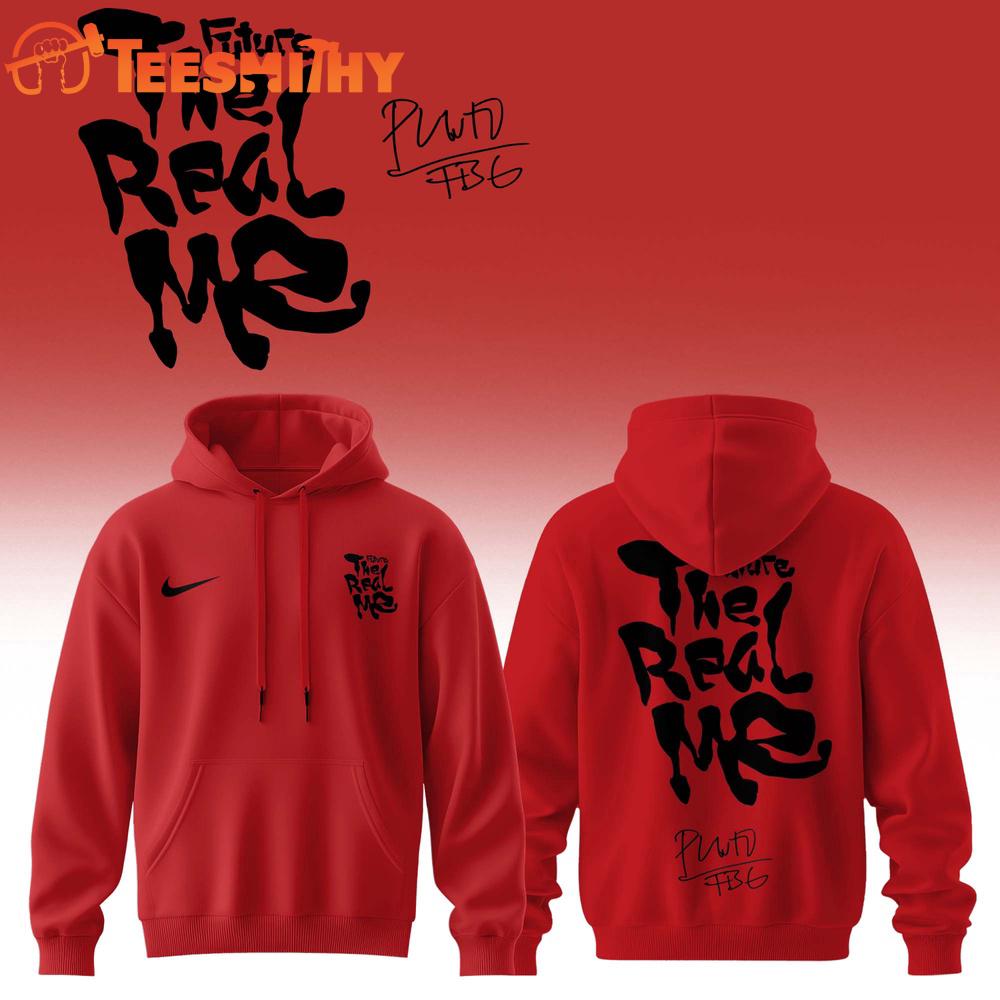 Future THE REAL ME Album Limited Edition Signature Red Hoodie