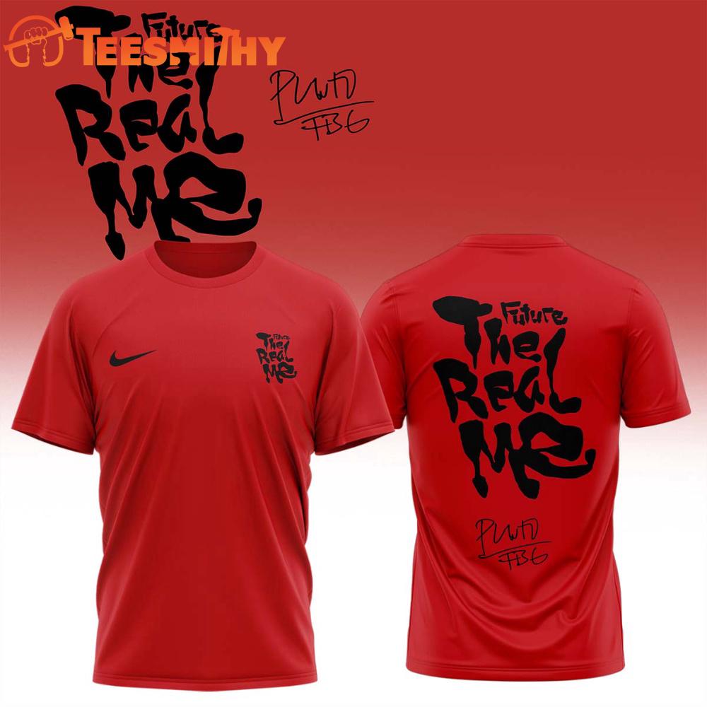 Future THE REAL ME Album Limited Edition Signature Red T Shirt