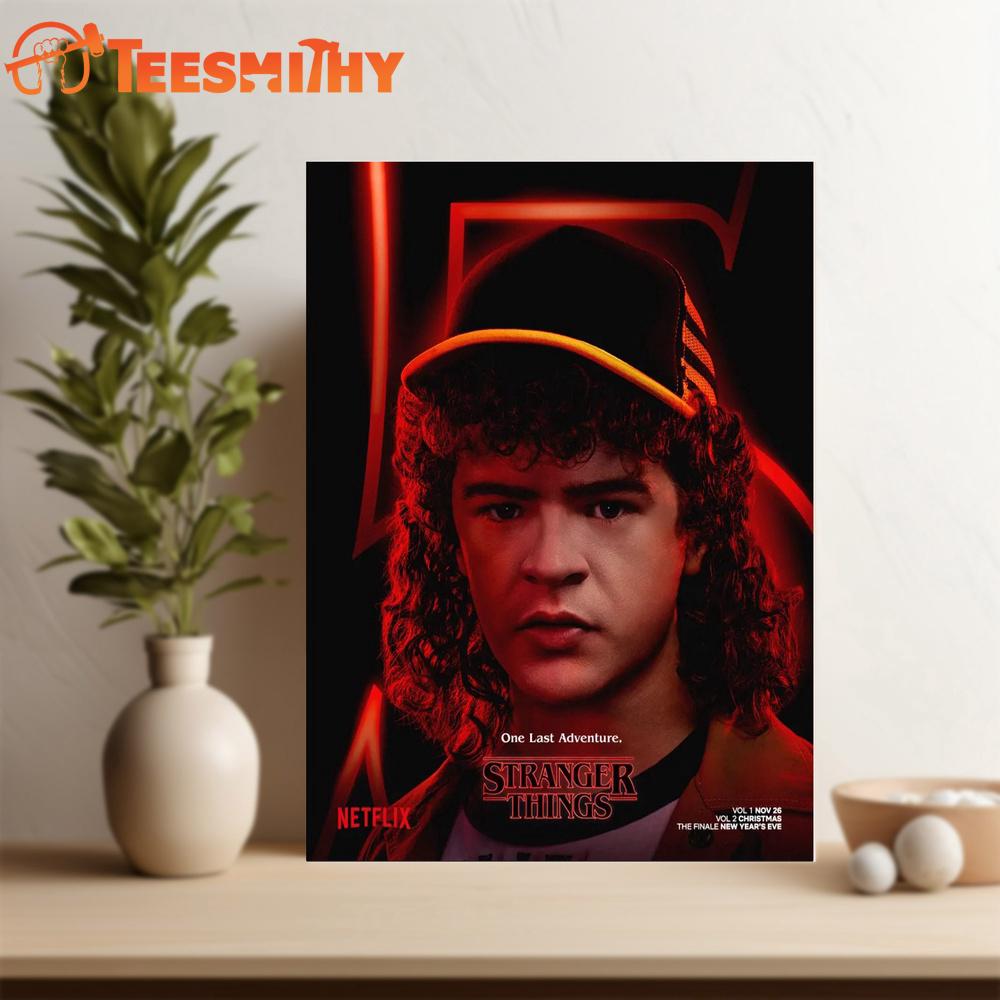 Gaten Matarazzo One Last Adventure Stranger Things 5 Vol 1 Nov 26 Vol 2 Christmas The Finale New Years Eve Art Poster Canvas