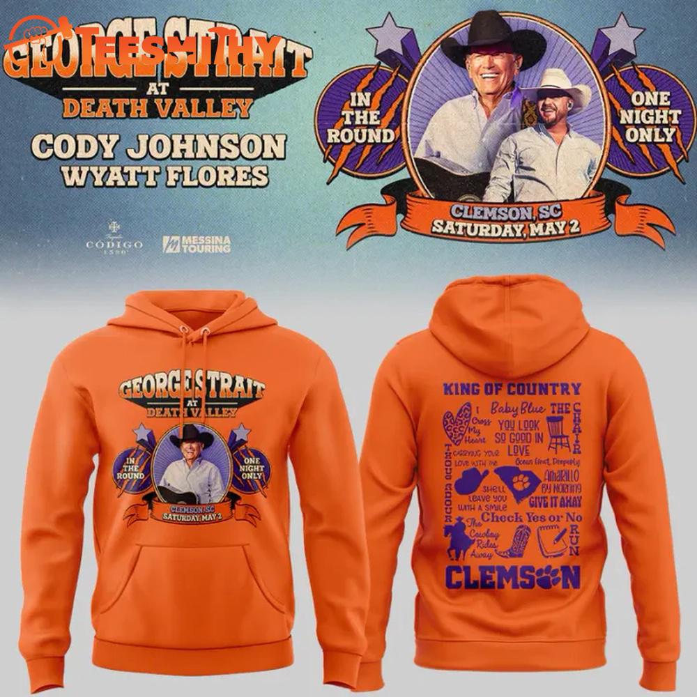 George Strait 2026 One-Night Only Concert at Clemson Memorial Stadium Hoodie