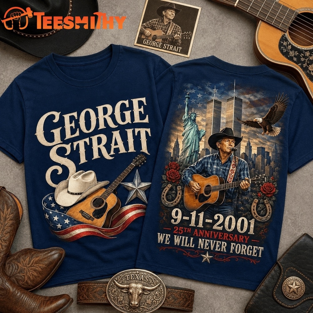 George Strait 9 11 Memorial 25th Anniversary 3D Shirt