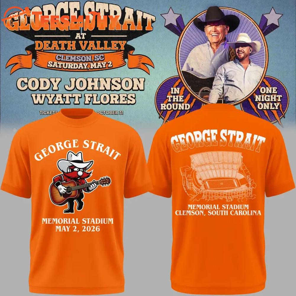 George Strait tour Memorial Stadium 2026 Limited Edition T Shirt