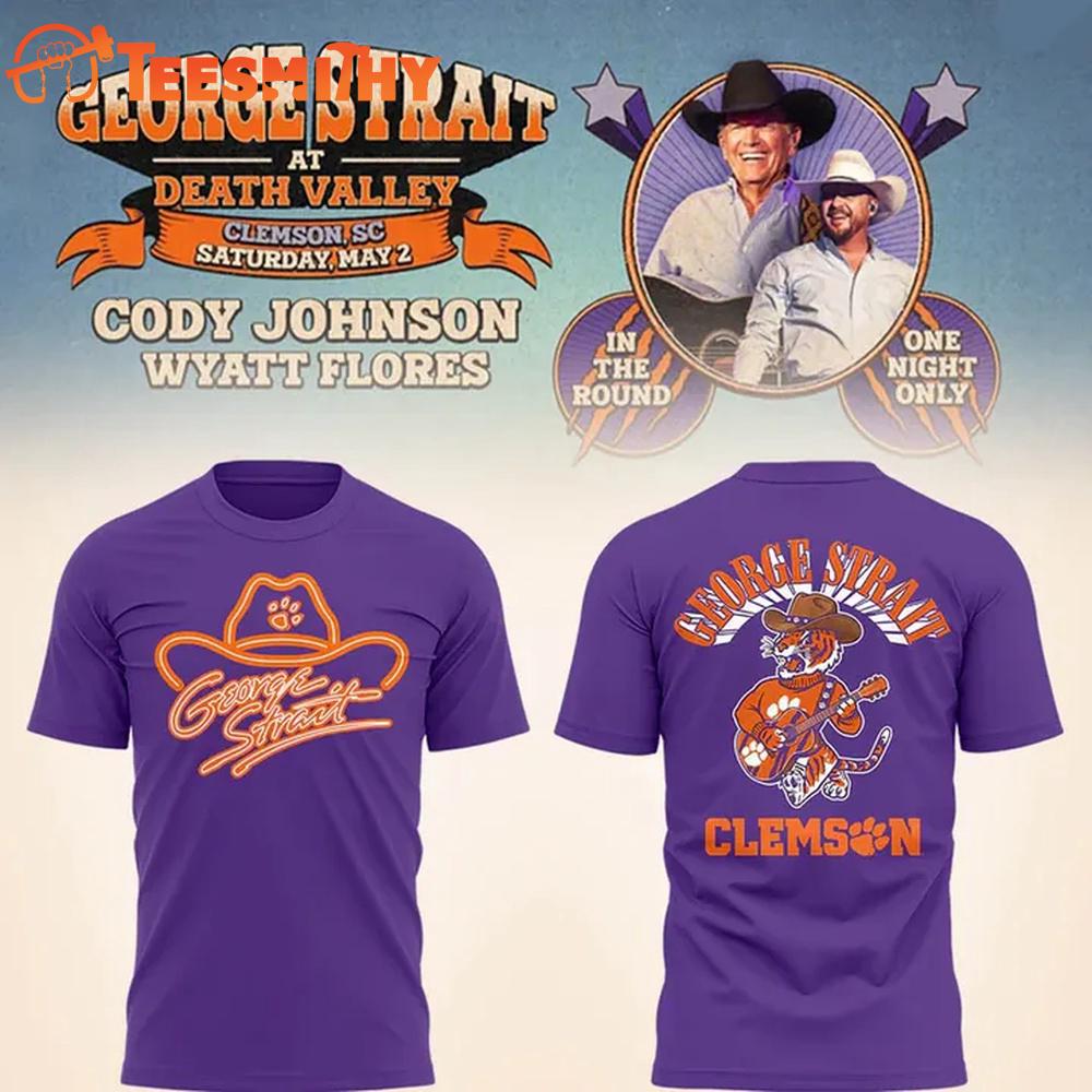 George Strait x Clemson Fans Live at Death Valley 2026 T-Shirt
