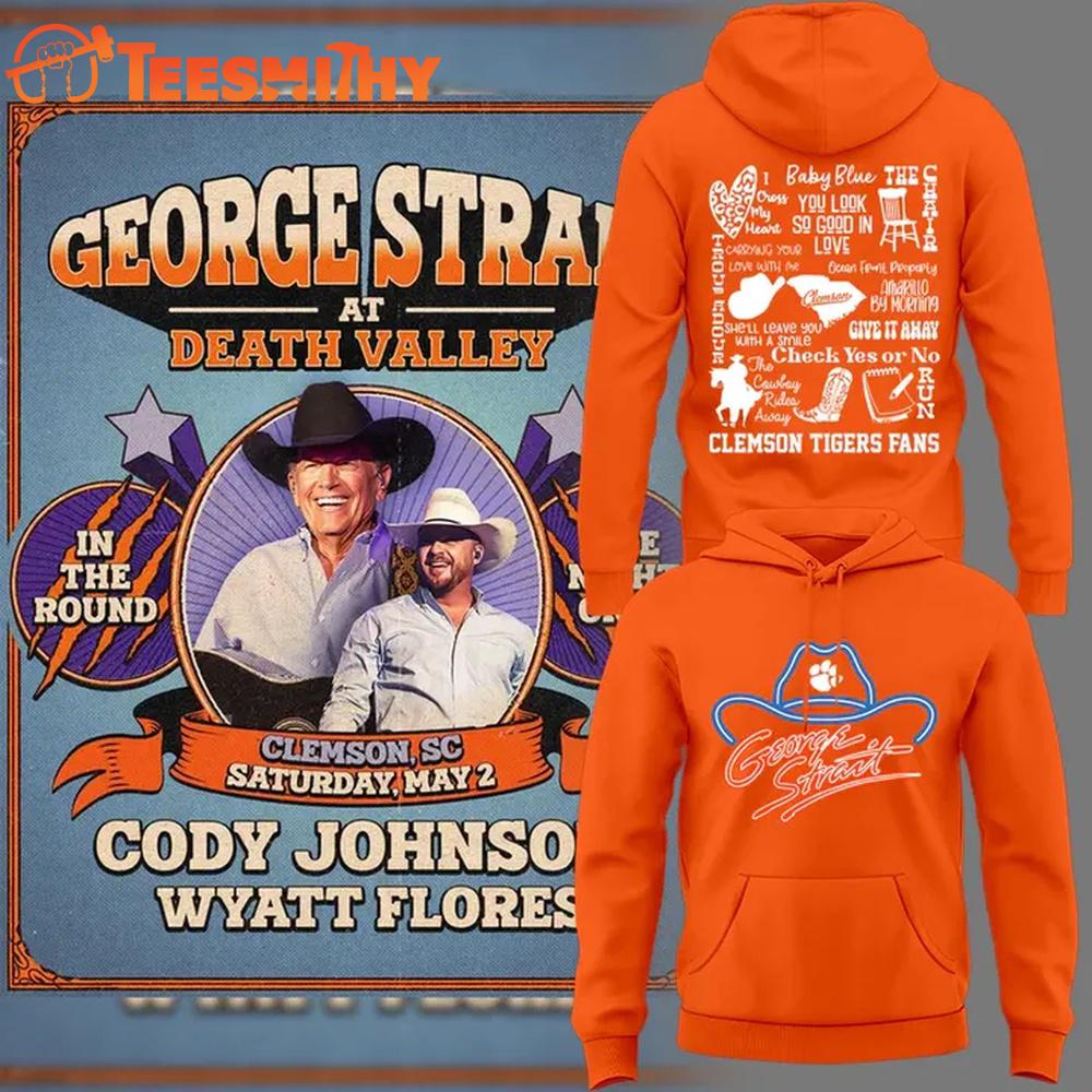 George Strait x Clemson Football Death Valley Hoodie