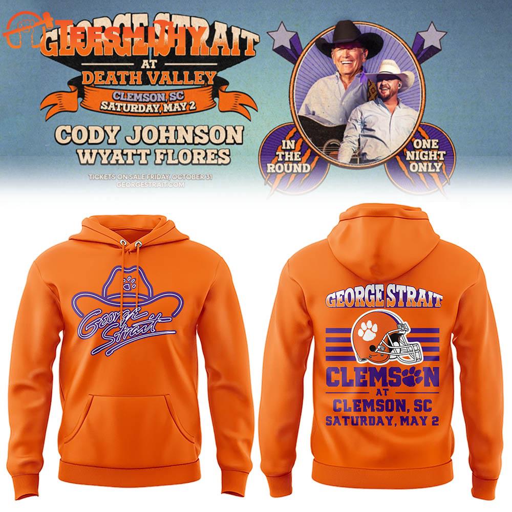 George Strait x Clemson Tiger 2026 Tour Special New Hoodie