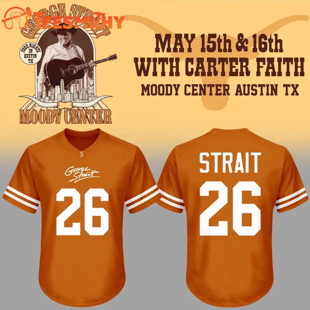 George Strait x Texas Longhorns 2026 Football Jersey