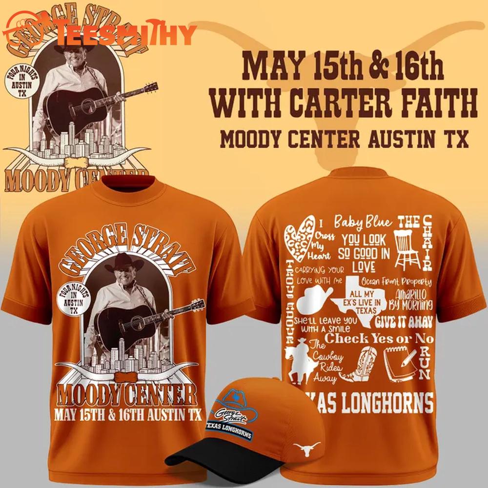 George Strait x Texas Longhorns 2026 Football Limited Edition 3D Shirt