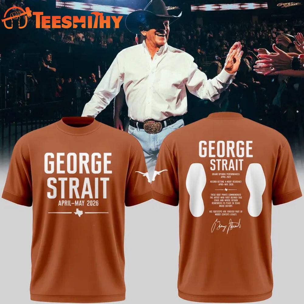 George Strait x Texas Longhorns 2026 T Shirt