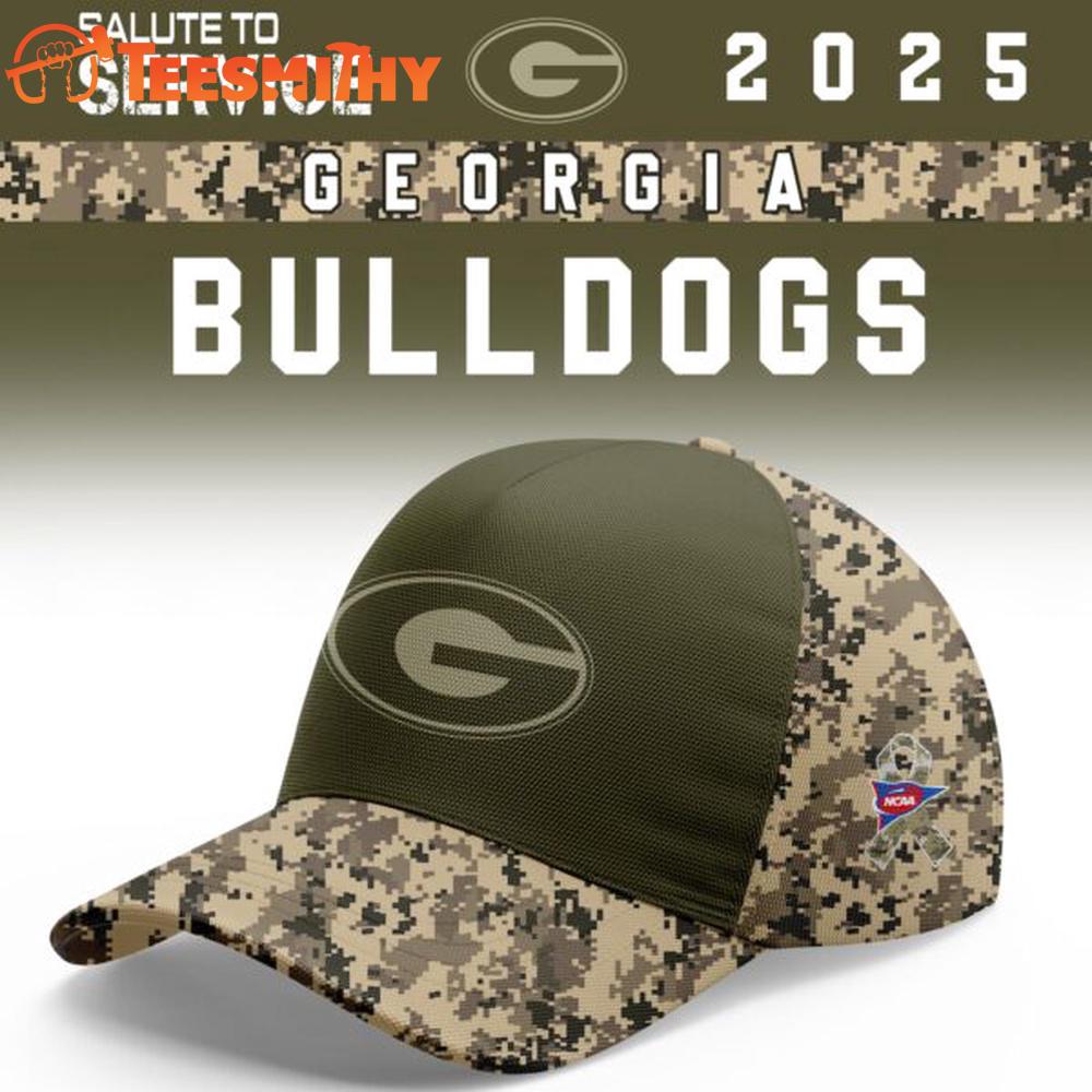 Georgia Bulldogs 2025 NCAA Salute To Service Limited Cap