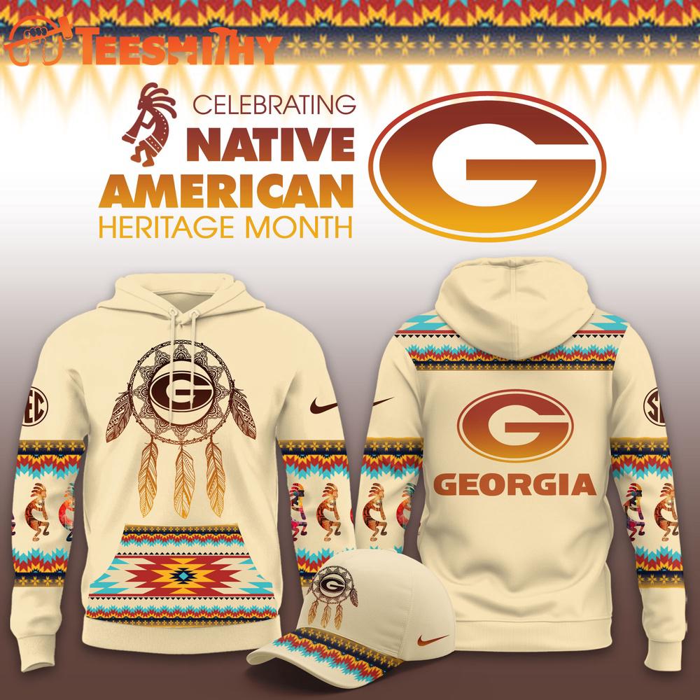Georgia Bulldogs Native American Heritage Limited Hoodie