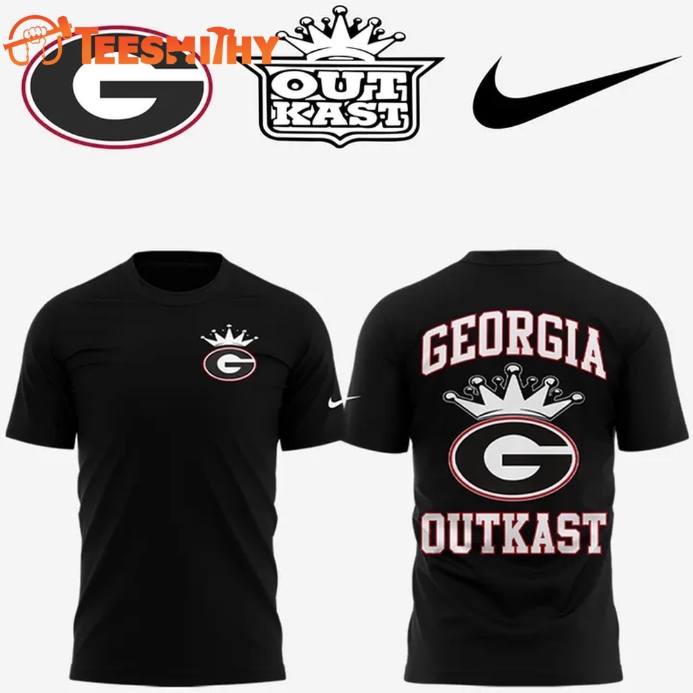 Georgia Bulldogs x Outkast Black Exclusive Edition 2026 Black T Shirt