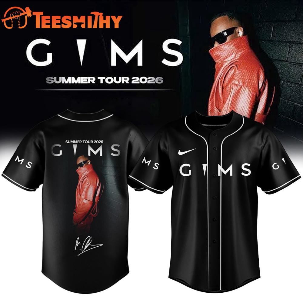 GIMS Summer Tour 2026 Limited Edition Baseball Jersey