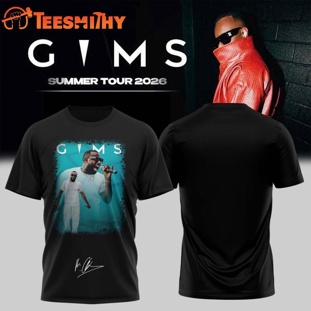 GIMS Summer Tour 2026 Limited Edition Signature 3D Shirt