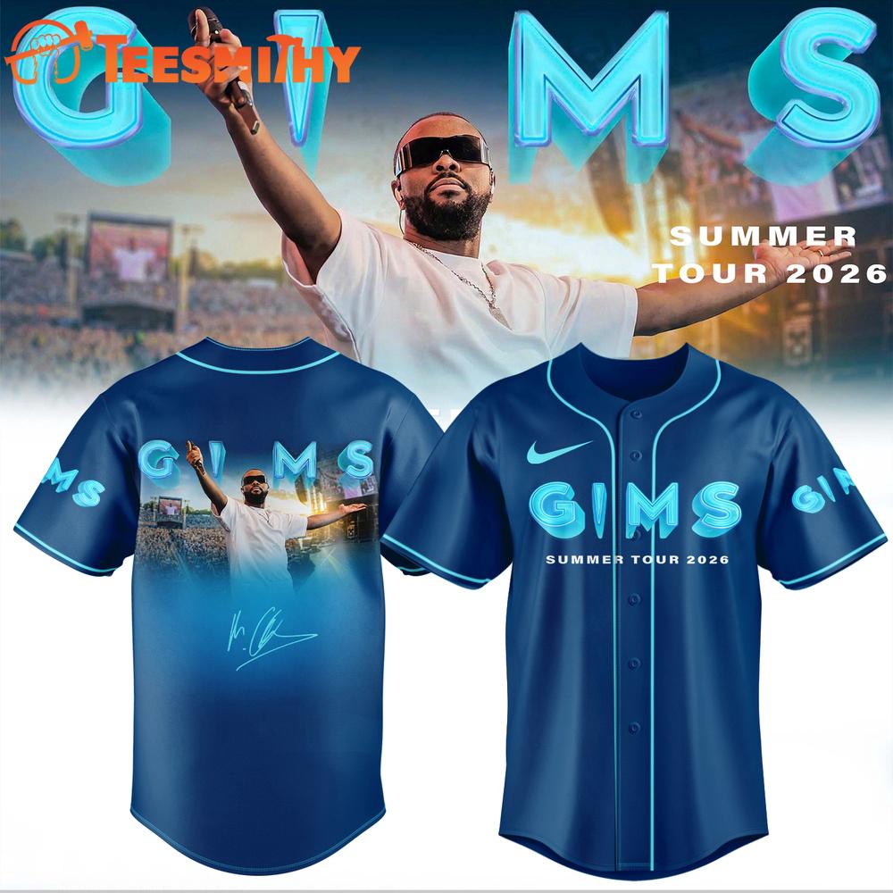 GIMS Summer Tour 2026 Limited Edition Signature Baseball Jersey