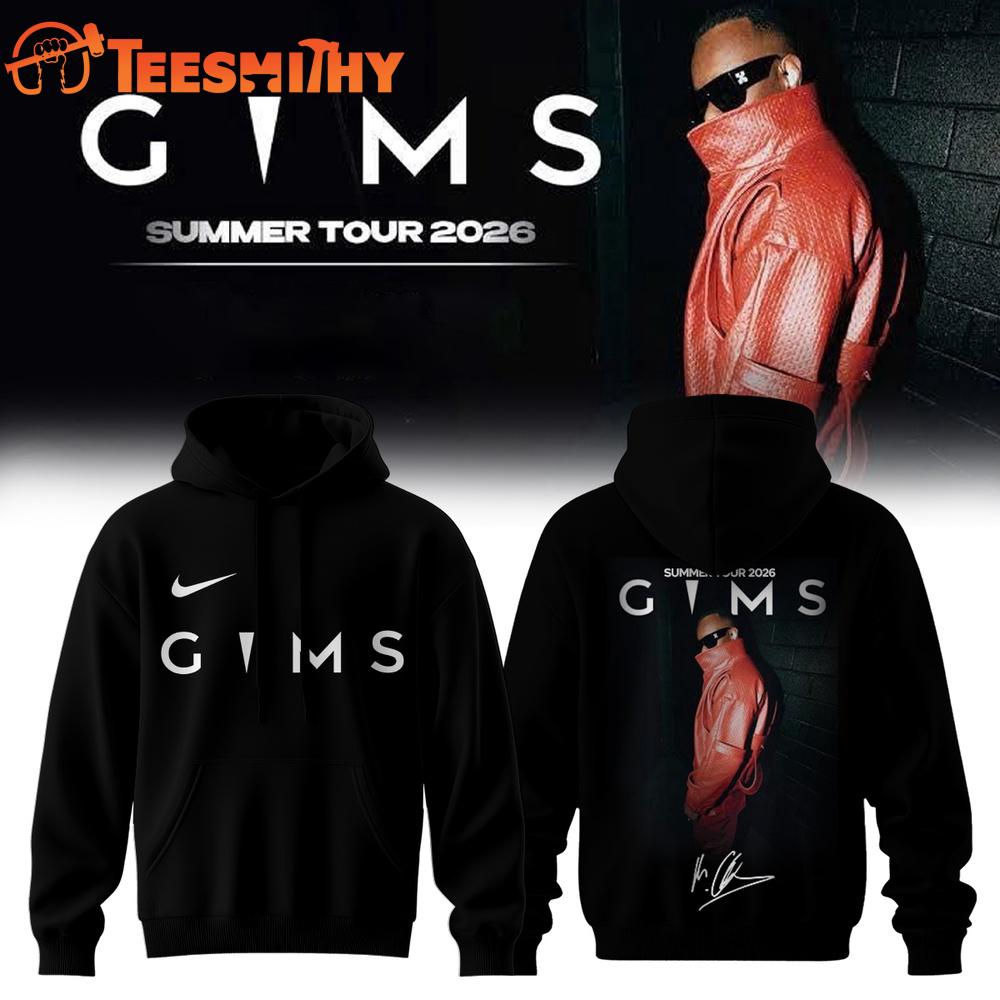 GIMS Summer Tour 2026 Limited Edition Signature Black Hoodie