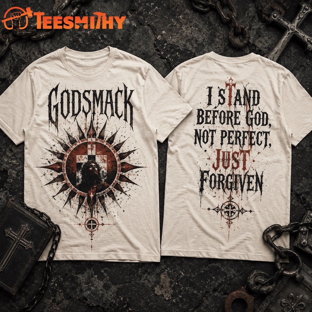 Godsmack x Jesus Just Forgiven 3D Shirt