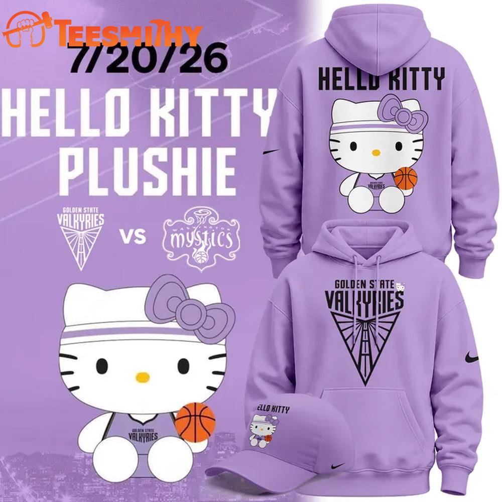 Golden State Valkyries x Hello Kitty 2026 Limited Edition Hoodie