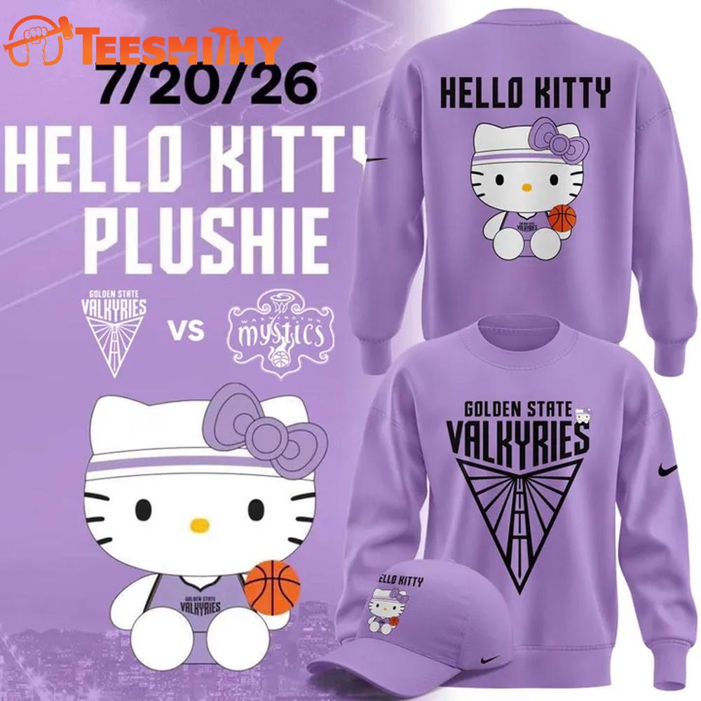 Golden State Valkyries x Hello Kitty 2026 Limited Edition Sweatshirt