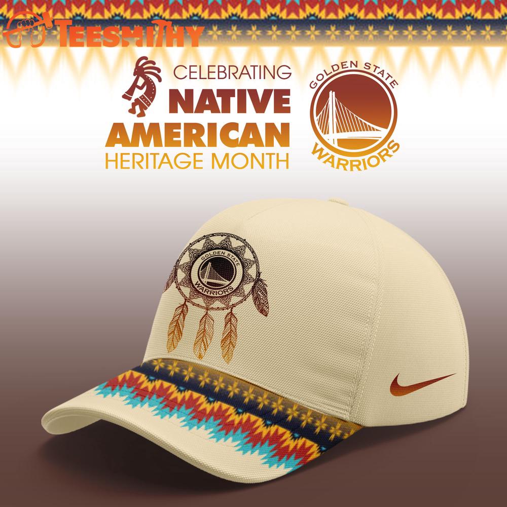 Golden State Warriors NBA Native American Heritage Limited Edition Classic Cap