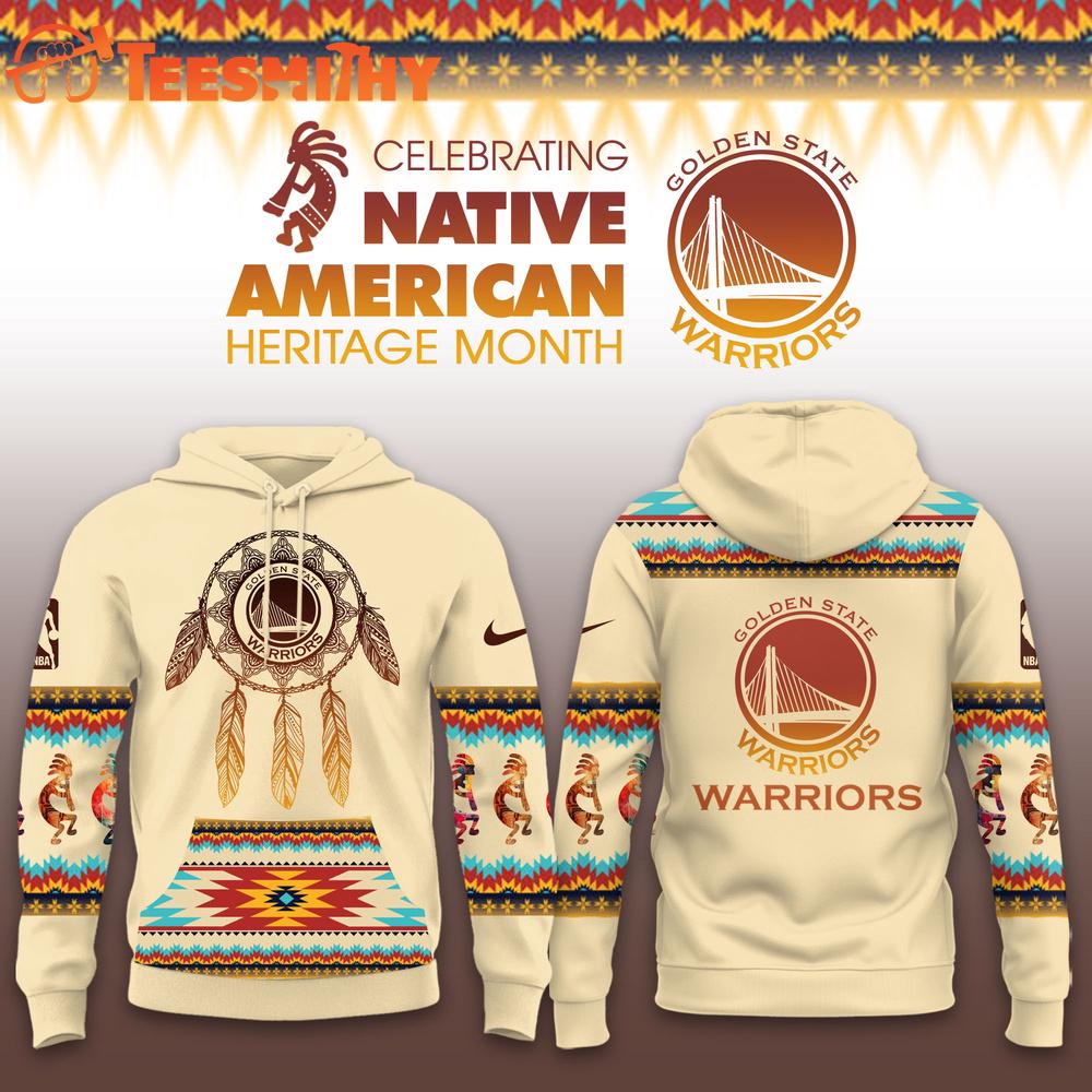 Golden State Warriors NBA Native American Heritage Limited Edition Hoodie Shirt