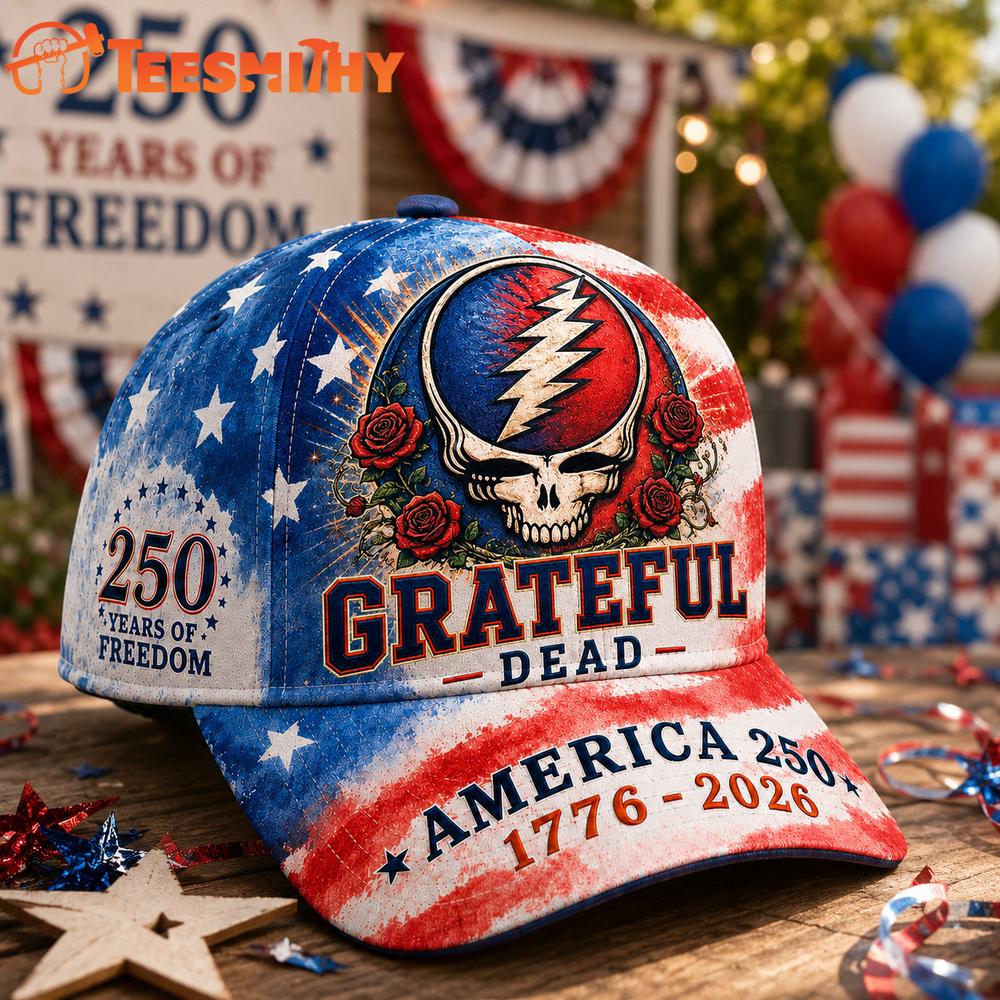 Grateful Dead 250 Years Of Freedom Classic Cap
