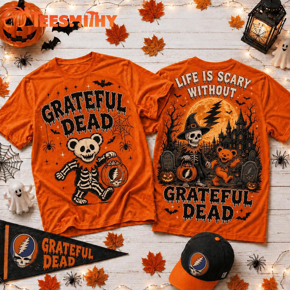Grateful Dead Halloween 2026 New Design 3D Shirt